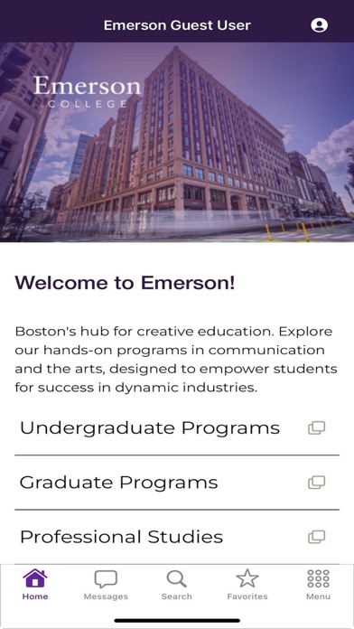 Emerson College应用截图