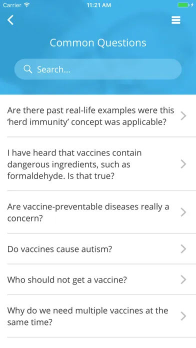 ReadyVax Screenshots