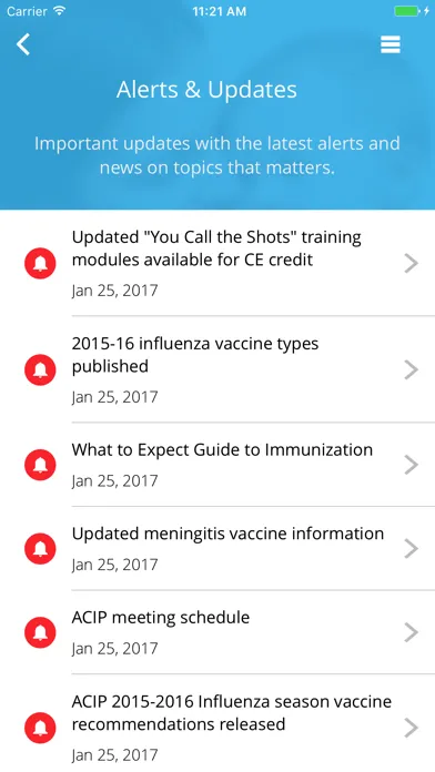 ReadyVax Screenshots