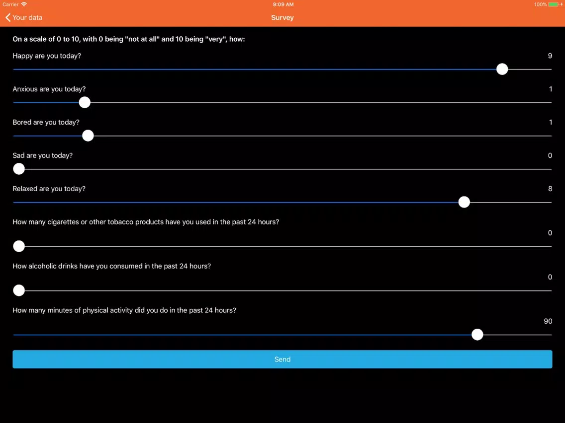 Emory AWAKE iPad  Screenshots