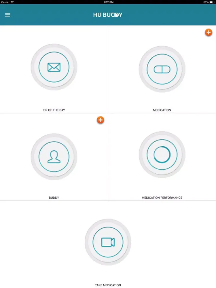 HU Buddy iPad  スクリーンショット