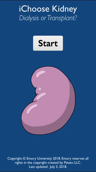 iChoose Kidney - Educational Screenshots
