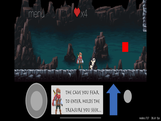 ภาพหน้าจอของ Spelunk Knight iPad 