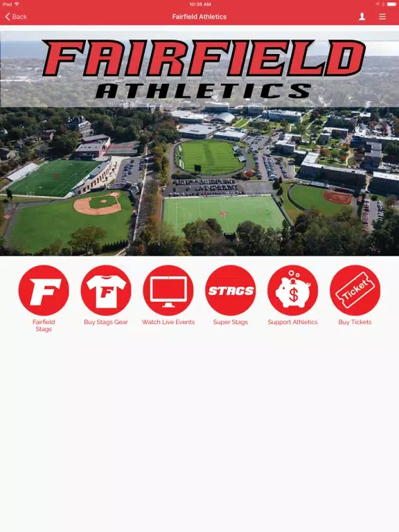 FairfieldU iPad  スクリーンショット