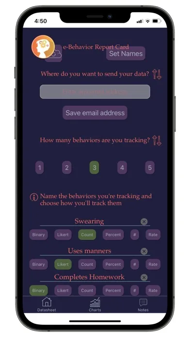 Скриншоты Behavior Report Card