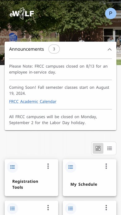FRCC eWOLF سکرین شاٹس