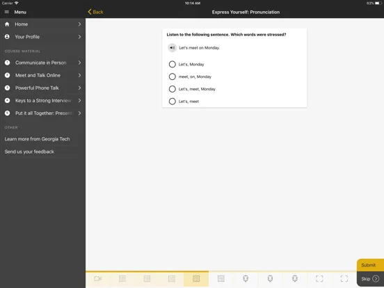 ภาพหน้าจอของ Speak English Professionally iPad 