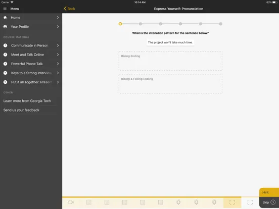 ภาพหน้าจอของ Speak English Professionally iPad 