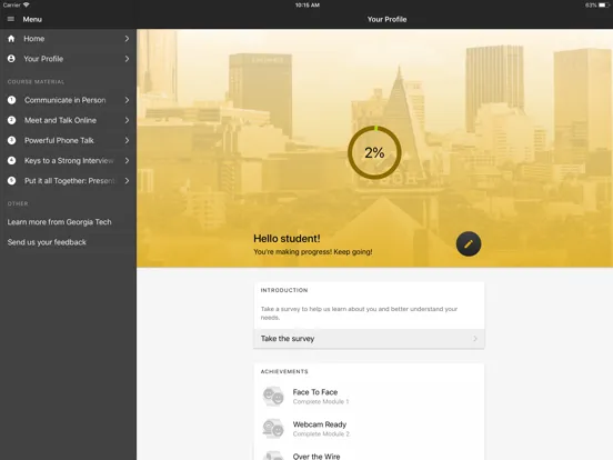 ภาพหน้าจอของ Speak English Professionally iPad 