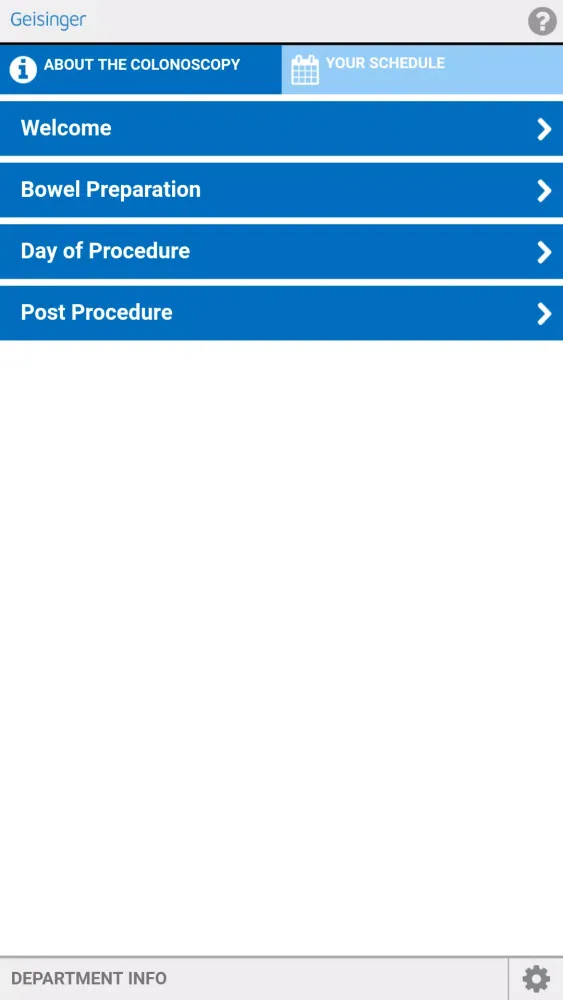 Capturas de tela do Easy Prep: Colonoscopy