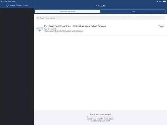 PDO: English Language Programs iPad  Screenshots
