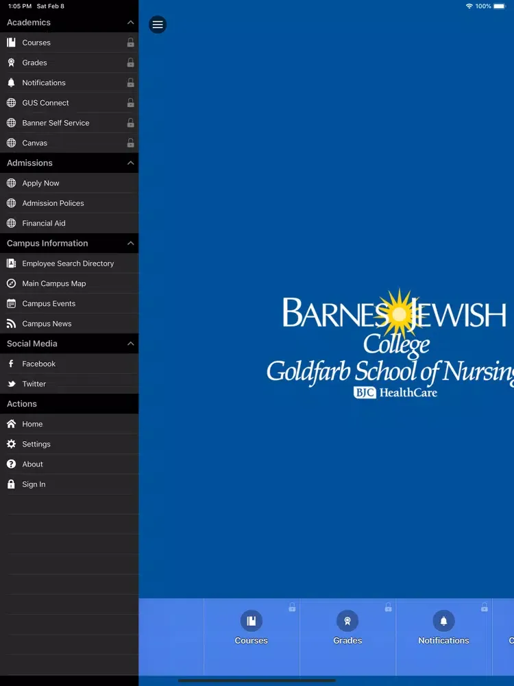Goldfarb School of Nursing iPad  Screenshots