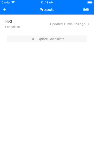 Tangkapan skrin Preservation Checklist