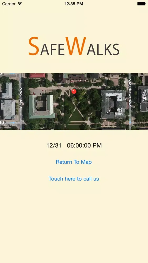 U of I SafeWalks 스크린샷