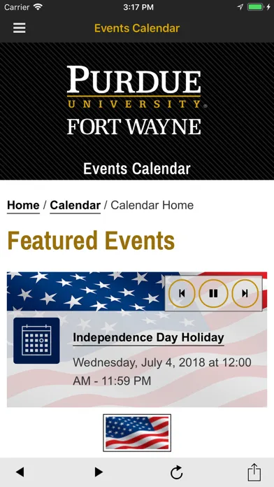 Zrzuty ekranu Purdue Fort Wayne