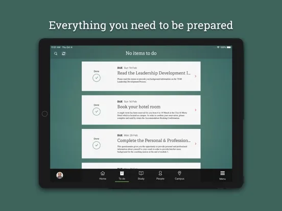 صور Study@INSEAD iPad 