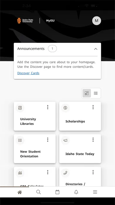 MyISU - Idaho State University স্ক্রিনশট