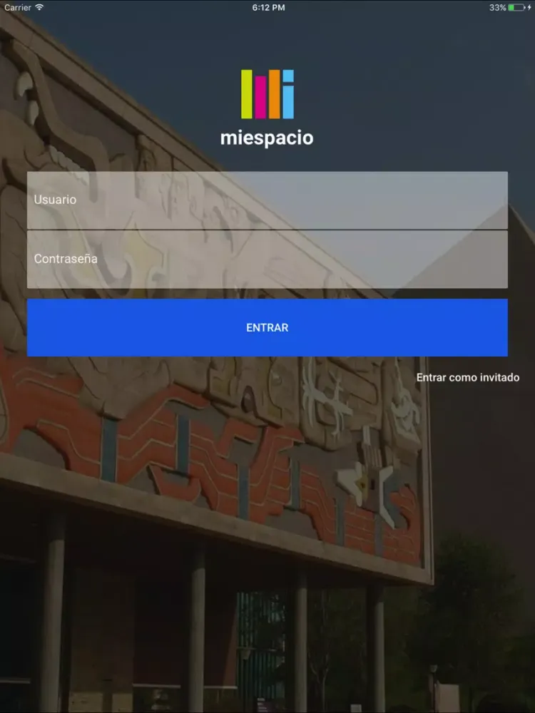 MiEspacio Móvil iPad  स्क्रीनशॉट