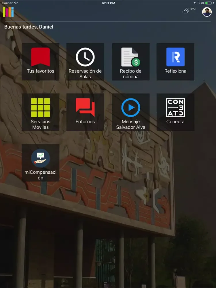 MiEspacio Móvil iPad  स्क्रीनशॉट