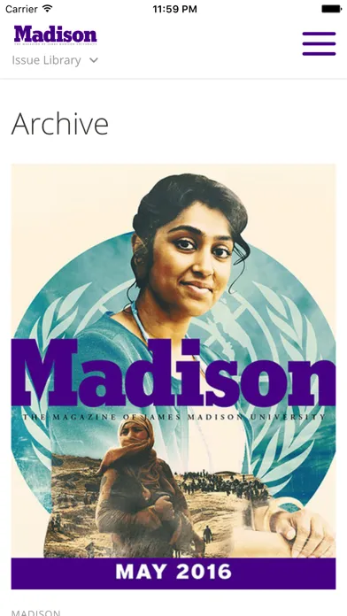 Madison: The Magazine of JMU Screenshots
