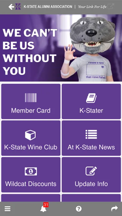 Скриншоты K-State Alumni Link for Life