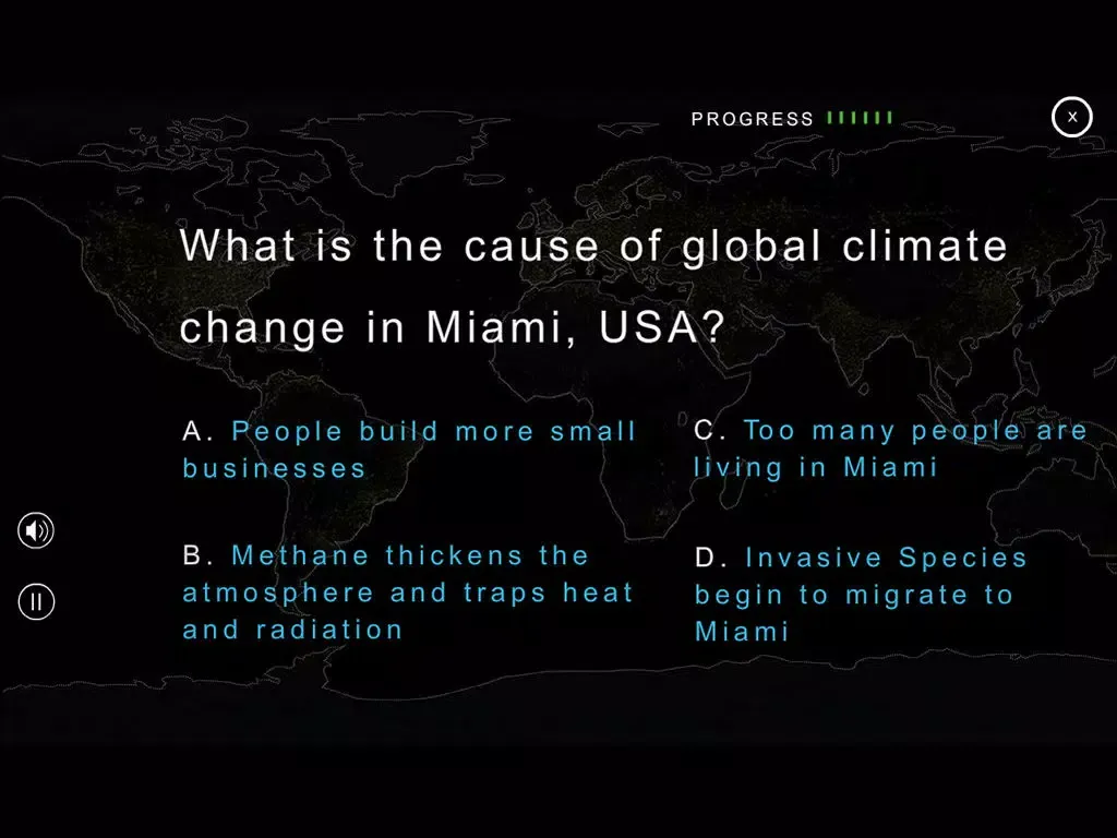 Screenshot di Survive Global Climate Change iPad 
