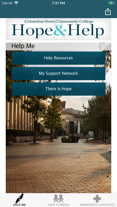 Columbus State Hope & Help Screenshots