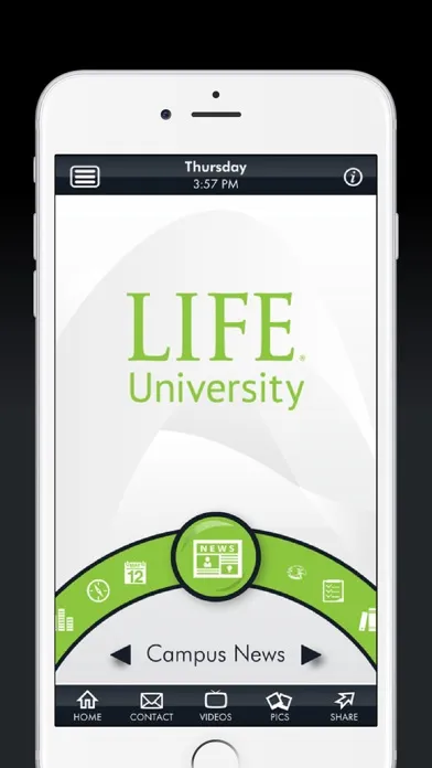 Capturas de tela do Life University