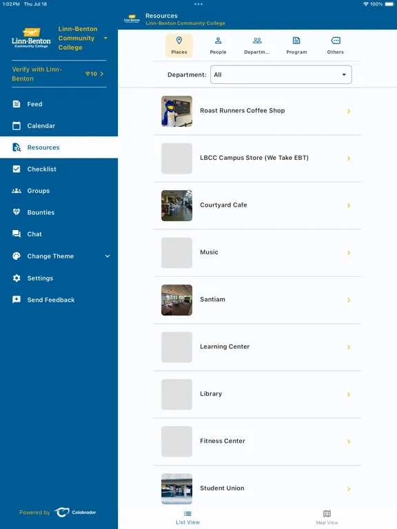 LB Chirp iPad  Ekran Görüntüleri