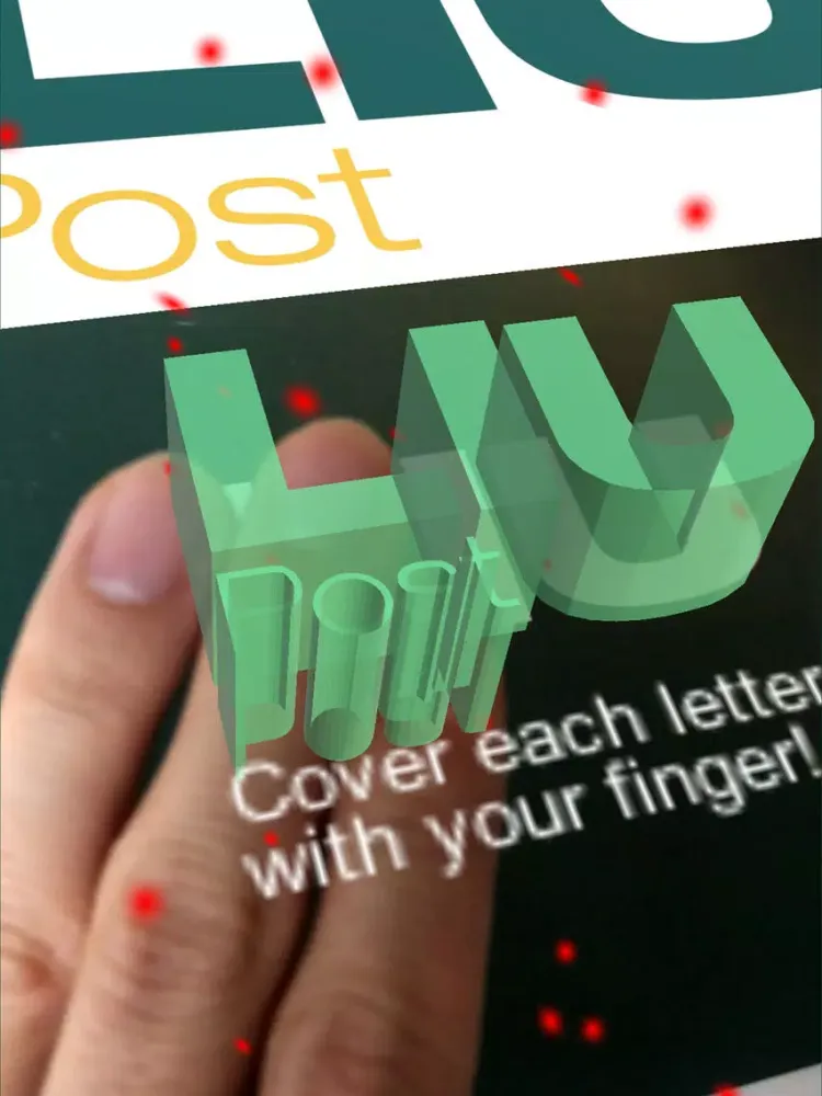 LIU AR iPad  سکرین شاٹس