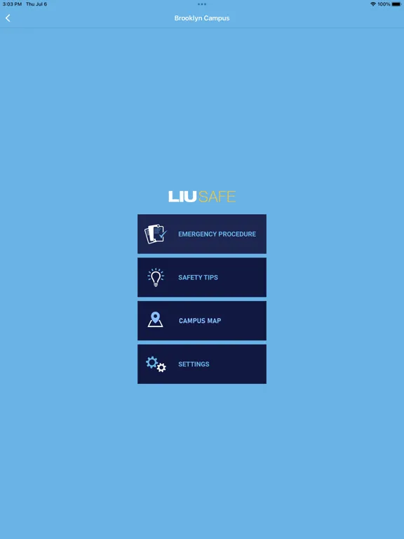 LIUSafety iPad  স্ক্রিনশট