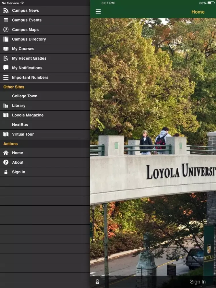 The Loyola App (Maryland) iPad  স্ক্রিনশট