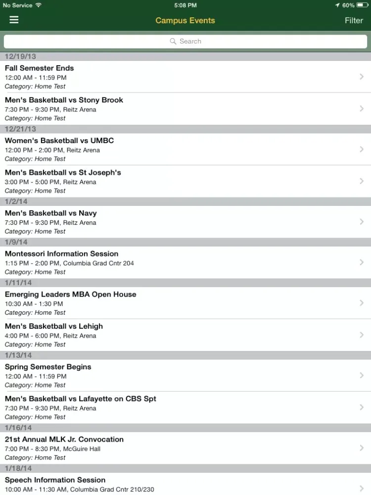 The Loyola App (Maryland) iPad  স্ক্রিনশট