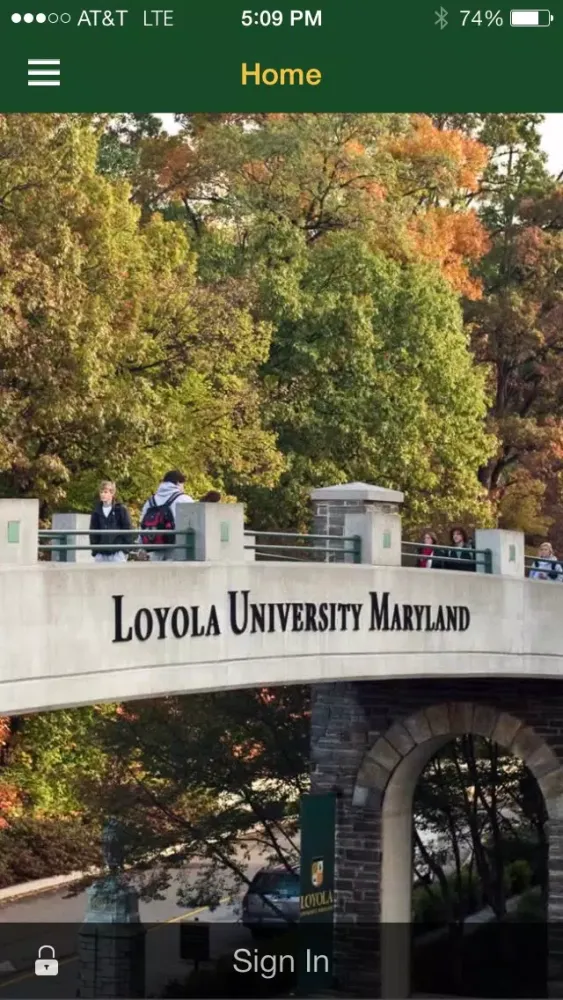 The Loyola App (Maryland) স্ক্রিনশট