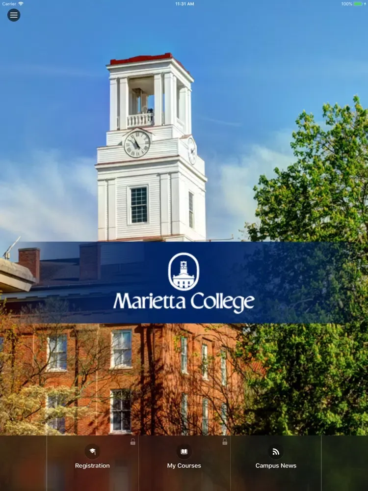 صور Marietta College App iPad 