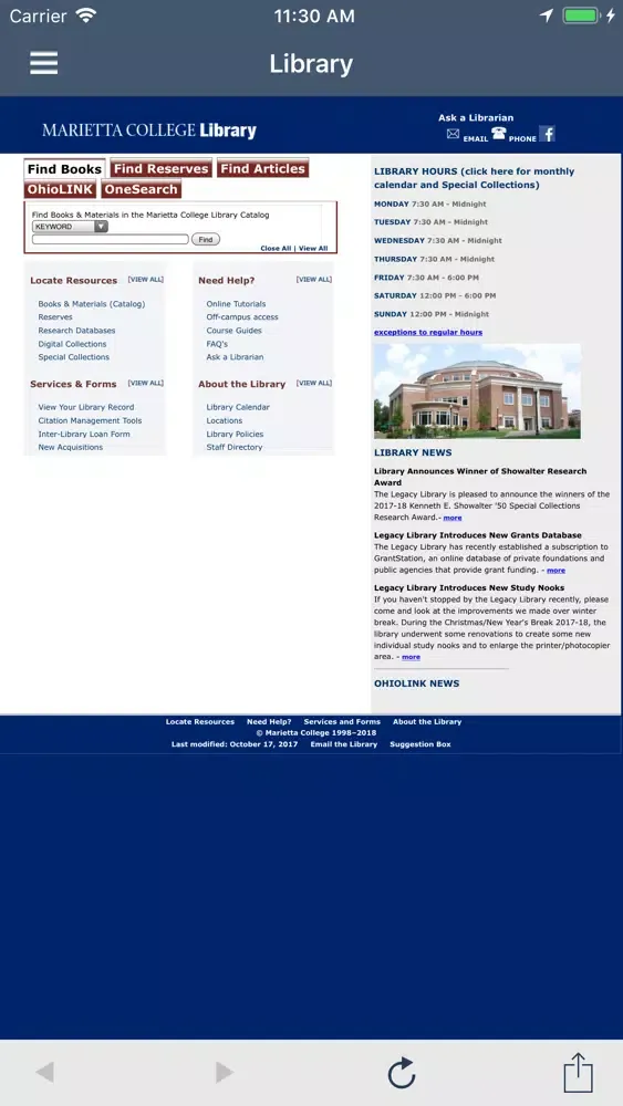 صور Marietta College App