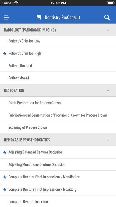 ภาพหน้าจอของ Dentistry ProConsult