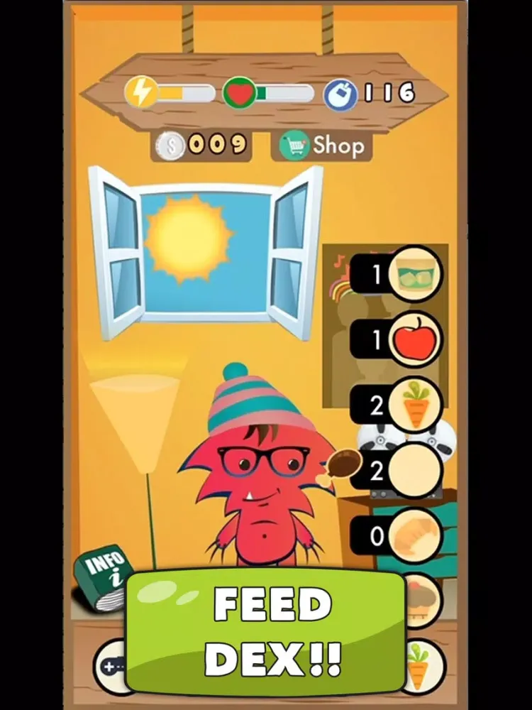 Dex: Your Virtual Pet iPad  스크린샷