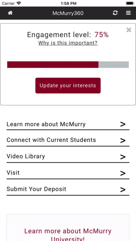 McMurry360 سکرین شاٹس