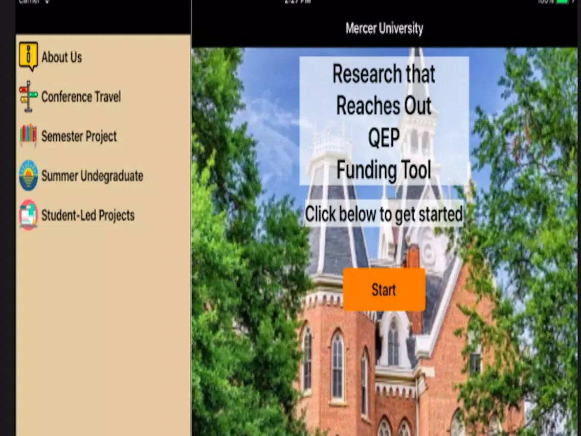 Capturas de tela do QEP Funding iPad 