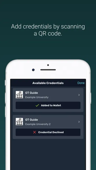 Learner Credential Wallet स्क्रीनशॉट