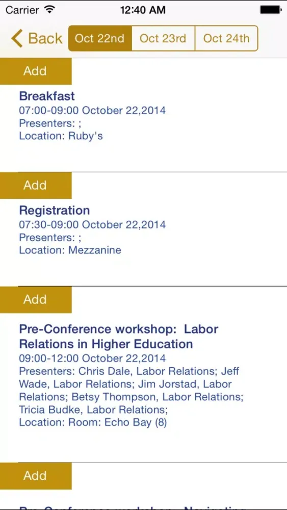 MnSCU ASA Conference 2014 スクリーンショット