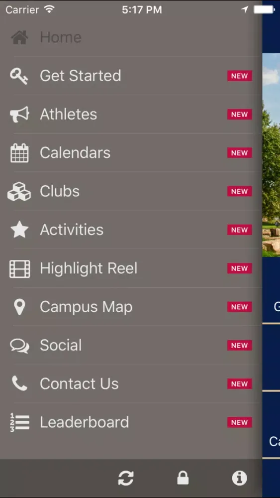 Capturas de pantalla de MNU Campus Life