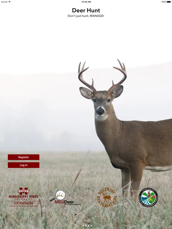 ภาพหน้าจอของ MSUES Deer Hunt iPad 