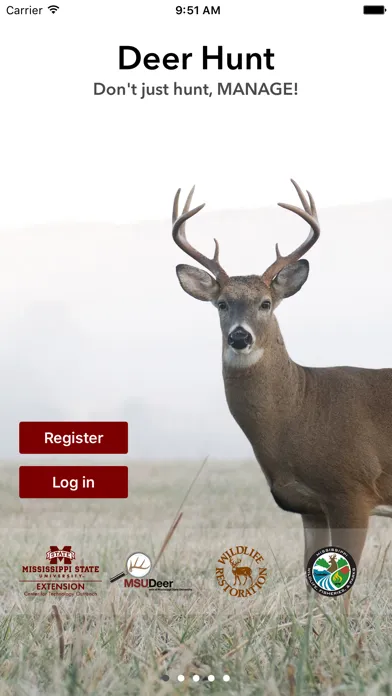 ภาพหน้าจอของ MSUES Deer Hunt