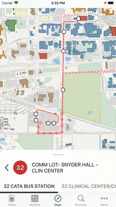 Capturas de pantalla de Michigan State University