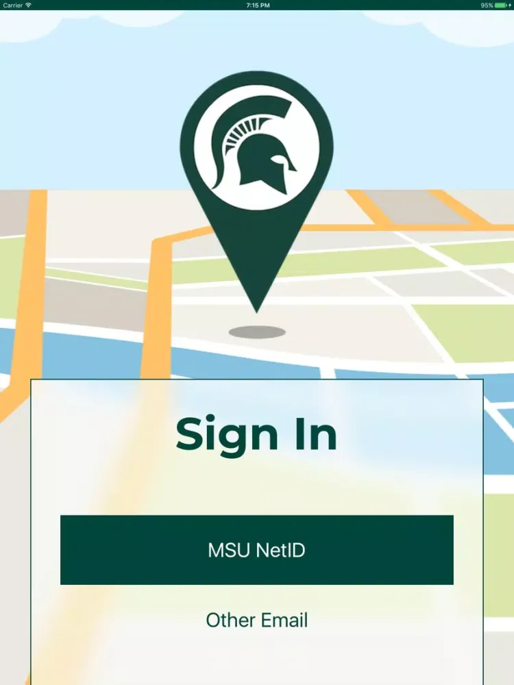MSU Global Travel Registry iPad  Screenshots