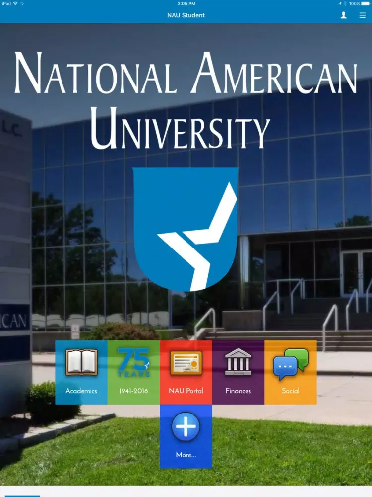 National American University iPad  স্ক্রিনশট