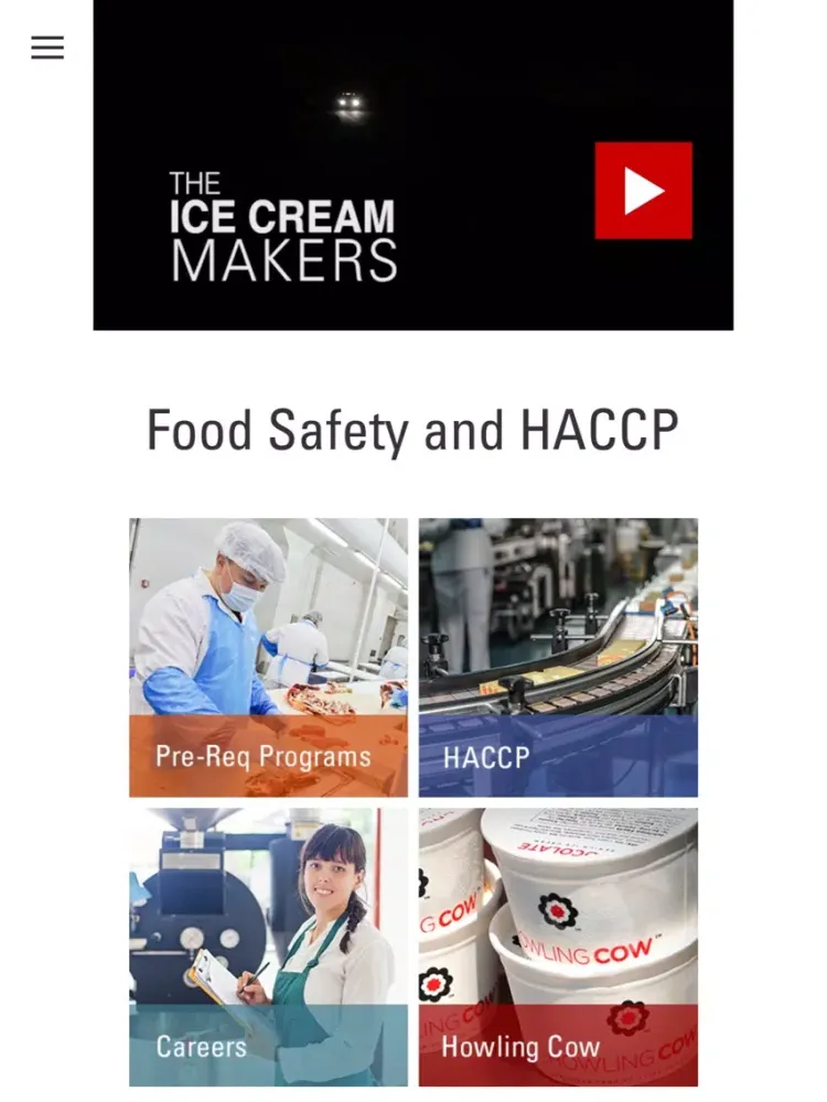 Food Safety iPad  Ekran Görüntüleri