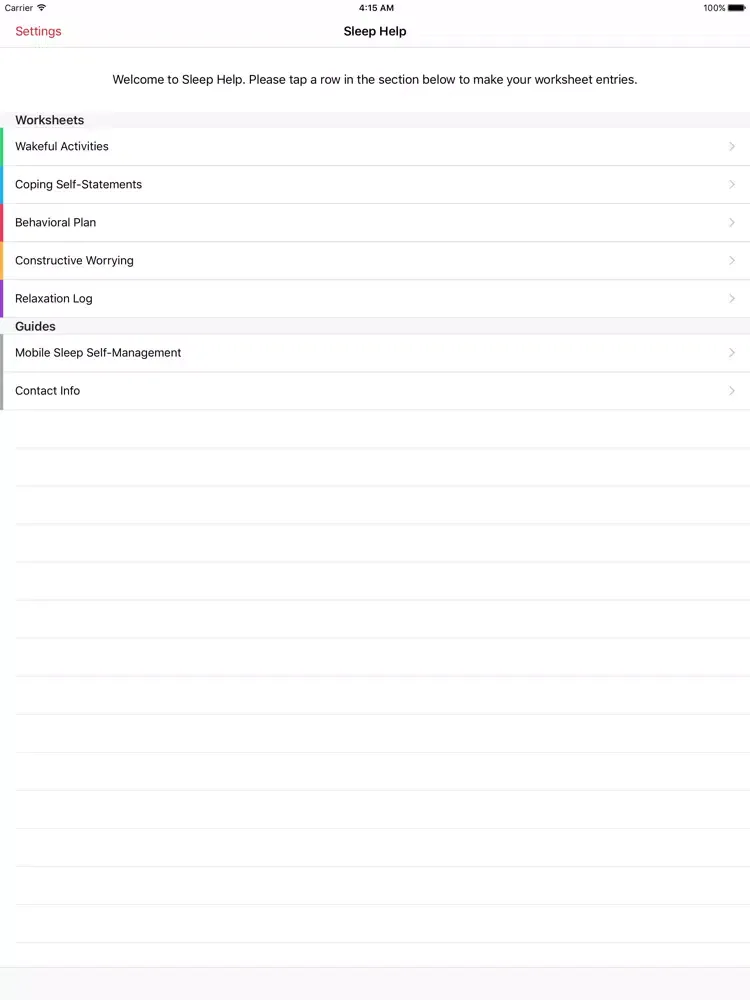صور Worksheets App - PA iPad 
